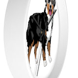 Australian Shepherd Wall clock