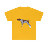 German Shorthaired Pointer Unisex Heavy Cotton Tee