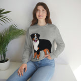 Bernese Mountain Dog Unisex Heavy Blend™ Crewneck Sweatshirt, S - 2XL, 6 Colors, Cotton/Polyester, FREE Shipping, Made in USA!!