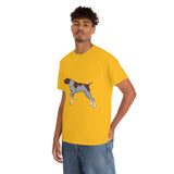 German Shorthaired Pointer Unisex Heavy Cotton Tee