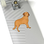 Chesapeake Bay Retriever Kiss-Cut Stickers, 4 Sizes, White or Transparent, Indoor Use, FREE Shipping, Made in USA!!