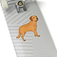 Chesapeake Bay Retriever Kiss-Cut Stickers, 4 Sizes, White or Transparent, Indoor Use, FREE Shipping, Made in USA!!