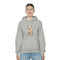 French Bulldog Unisex Heavy Blend Hooded Sweatshirt, S - 5XL, 12 Colors, FREE Shipping, Made in USA!!