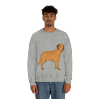 Chesapeake Bay Retriever Unisex Heavy Blend Crewneck Sweatshirt, 6 Colors, S - 3XL, Cotton/Polyester, FREE Shipping, Made in USA!!