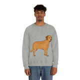 Chesapeake Bay Retriever Unisex Heavy Blend Crewneck Sweatshirt, 6 Colors, S - 3XL, Cotton/Polyester, FREE Shipping, Made in USA!!