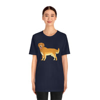 Golden Retriever Unisex Jersey Short Sleeve Tee