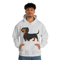 Dachshund Unisex Heavy Blend™ Hooded Sweatshirt, S - 5XL, 13 Colors, Cotton/Polyester, FREE Shipping, Made in USA!!