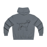 Labrador Retriever Hoodies, Men's Lightweight Zip Hooded Sweatshirt