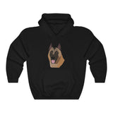 Belgian Malinois Unisex Heavy Blend™ Hooded Sweatshirt