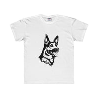 German Shepherd Kids Regular Fit Tee