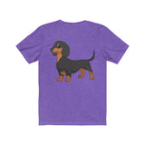 Dachshund  Unisex Jersey Short Sleeve Tee