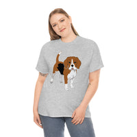 Beagle Unisex Heavy Cotton Tee, Made in the USA!!