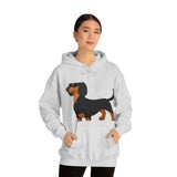 Dachshund Unisex Heavy Blend™ Hooded Sweatshirt, S - 5XL, 13 Colors, Cotton/Polyester, FREE Shipping, Made in USA!!