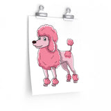 Poodle Premium Matte vertical posters