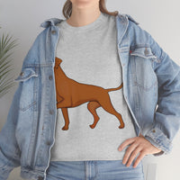Rhodesian Ridgeback Unisex Heavy Cotton Tee, S - 5XL, 12 Colors, Cotton, Medium Fabric, FREE Shipping, Made in USA!!