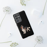 Tricolor Cavalier King Charles Spaniel Tough Cell Phone Cases, Glossy/Matte, Google, Samsung, iPhone, FREE Shipping, Made in USA!!