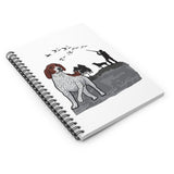 German Shorthaired Pointer Spiral Notebook - Ruled Line