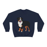 Bernese Mountain Dog Unisex Heavy Blend™ Crewneck Sweatshirt, S - 2XL, 6 Colors, Cotton/Polyester, FREE Shipping, Made in USA!!