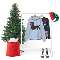 Dachshund Unisex Heavy Blend™ Hooded Sweatshirt, S - 5XL, 13 Colors, Cotton/Polyester, FREE Shipping, Made in USA!!