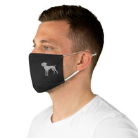 Weimaraner Fabric Face Mask
