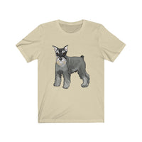 Miniature Schnauzer Unisex Jersey Short Sleeve Tee