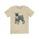 Miniature Schnauzer Unisex Jersey Short Sleeve Tee
