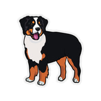 Bernese Mountain Dog Kiss-Cut Stickers