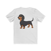 Dachshund  Unisex Jersey Short Sleeve Tee