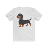 Dachshund  Unisex Jersey Short Sleeve Tee