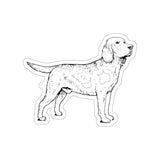 Labrador Retriever Die-Cut Stickers, 5 Sizes, Water Resistant Vinyl, Indoor/Outdoor Use, Matte Finish, FREE Shipping, Made in USA!!
