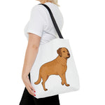 Chesapeake Bay Retriever Tote Bag, Polyester, 3 Sizes, Beach Bag, Shopping Bag, Boxed Corners, FREE Shipping, Made in USA!!