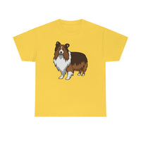 Shetland Sheepdog Unisex Heavy Cotton Tee