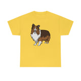 Shetland Sheepdog Unisex Heavy Cotton Tee