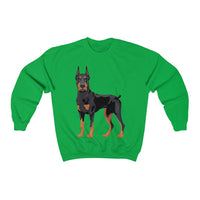 Doberman Pinscher Unisex Heavy Blend™ Crewneck Sweatshirt