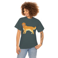 Golden Retriever Unisex Heavy Cotton Tee