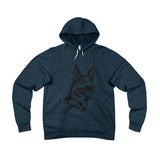 German Shepherd Sponge Fleece Pullover Hoodie