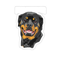 Rottweiler Die-Cut Stickers, Water Resistant Vinyl, 5 Sizes, Matte Finish, Indoor/Outdoor, FREE Shipping, Made in USA!!
