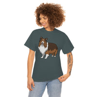 Shetland Sheepdog Unisex Heavy Cotton Tee