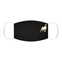 Mastiff Snug-Fit Polyester Face Mask, Polyester and Cotton, 2 Layers of Cloth, Elastic Earloops, One Size!!