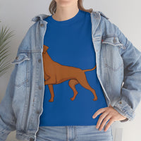 Rhodesian Ridgeback Unisex Heavy Cotton Tee, S - 5XL, 12 Colors, Cotton, Medium Fabric, FREE Shipping, Made in USA!!