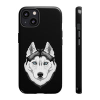 Siberian Husky Tough Cell Phone Cases, 33 Types of Cases, 2 Layer Case, Impact Resistant, FREE Shipping, Made in USA!!