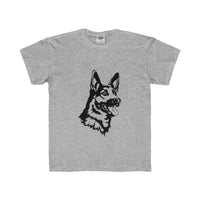 German Shepherd Kids Regular Fit Tee