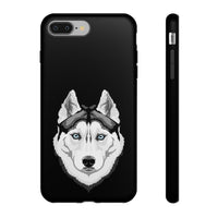 Siberian Husky Tough Cell Phone Cases, 33 Types of Cases, 2 Layer Case, Impact Resistant, FREE Shipping, Made in USA!!