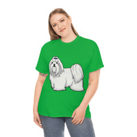 Maltese Unisex Heavy Cotton Tee, S - 5XL, 12 Colors, 100% Cotton, Medium Fabric, FREE Shipping, Made in USA!!
