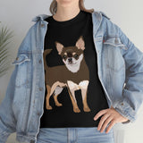 Chihuahua Unisex Heavy Cotton Tee, S - 5XL, 12 Colors, 100% Cotton, Made in the Usa, Free Shipping!!