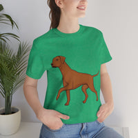 Rhodesian Ridgeback Unisex Jersey Short Sleeve Tee, S - 3XL, 16 Colors, Light Fabric Cotton, FREE Shipping, Made in USA!!
