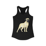 Mastiff Women's Ideal Racerback Tank, Cotton & Polyester, 8 Colors, S-2XL, Made in the USA!!