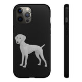 Weimaraner Tough Cell Phone Cases