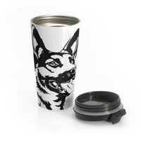 German Shepherd Stainless Steel Travel Mug