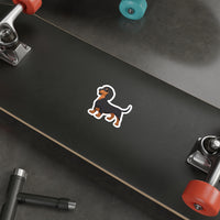 Dachshund Die-Cut Stickers, Water Resistant Vinyl, 5 Sizes, Matte Finish, Indoor/Outdoor, FREE Shipping, Made in USA!!